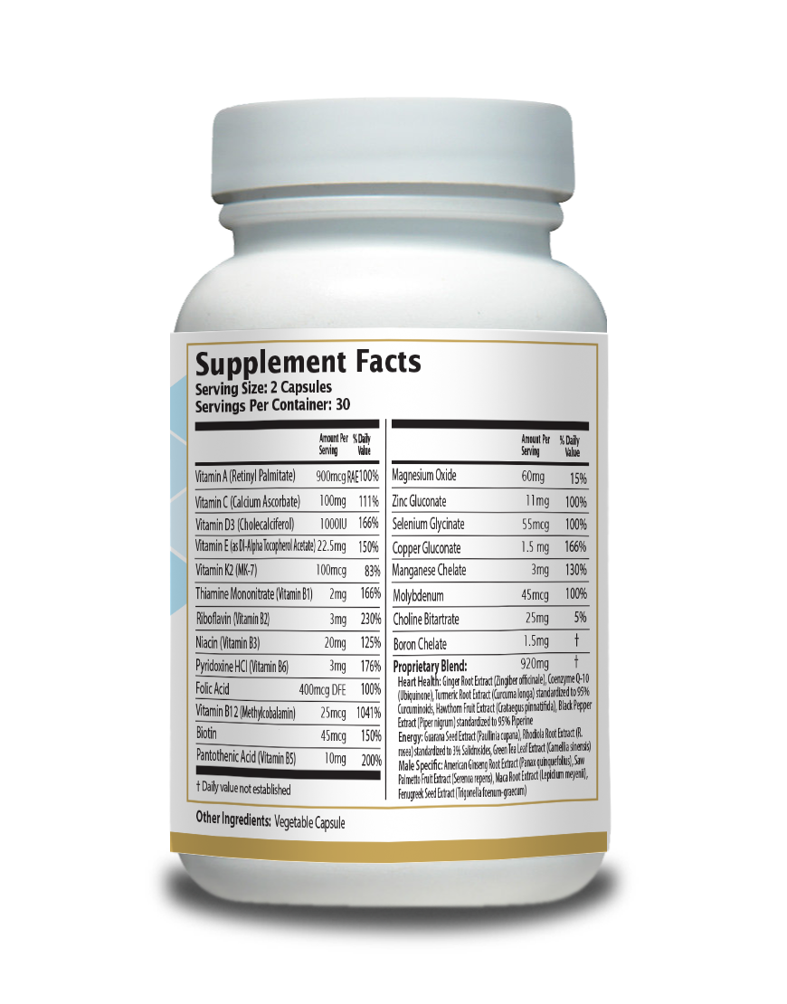 Men's Multivitamin 60 Capsules