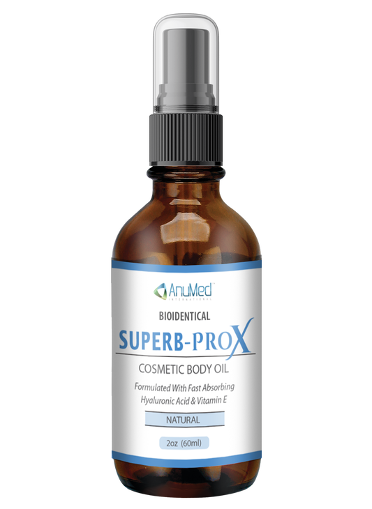 2oz SUPERB-ProX - Progest Cosmetic Body Oil Pump