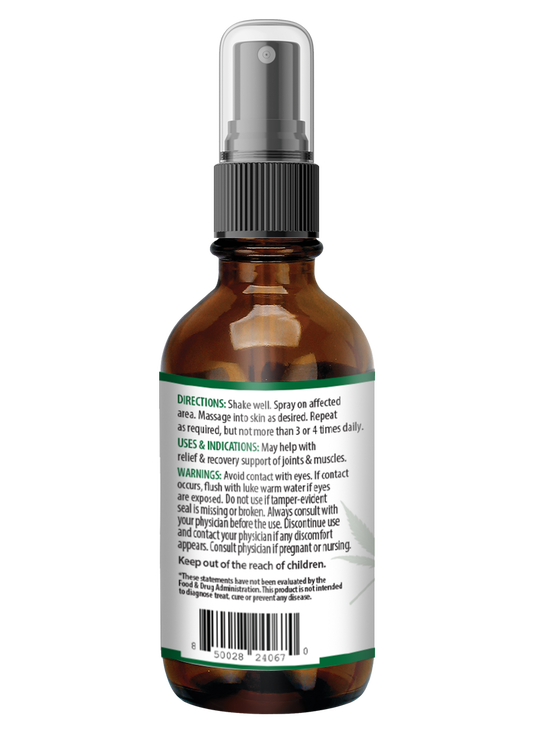 Hemp Extract Spray 2oz