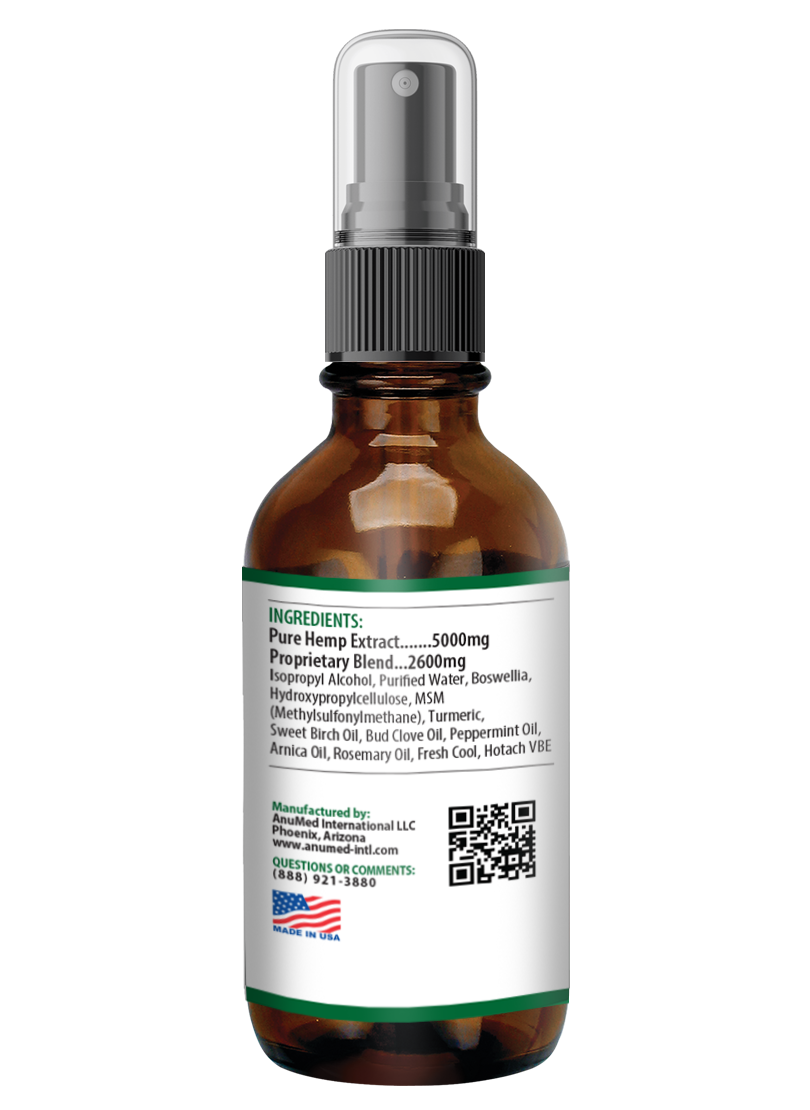 Hemp Extract Spray 2oz