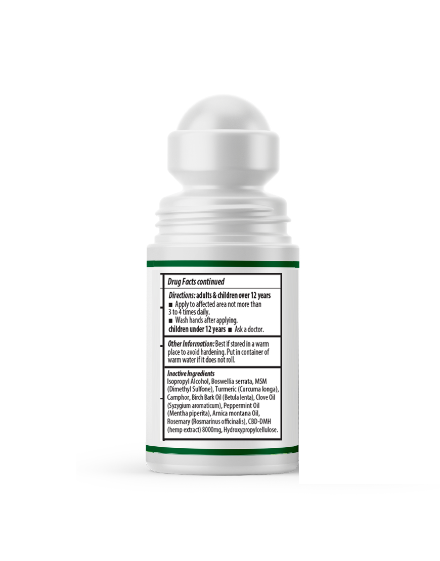 Hemp Roll-On 2oz ( Pack of 2 )