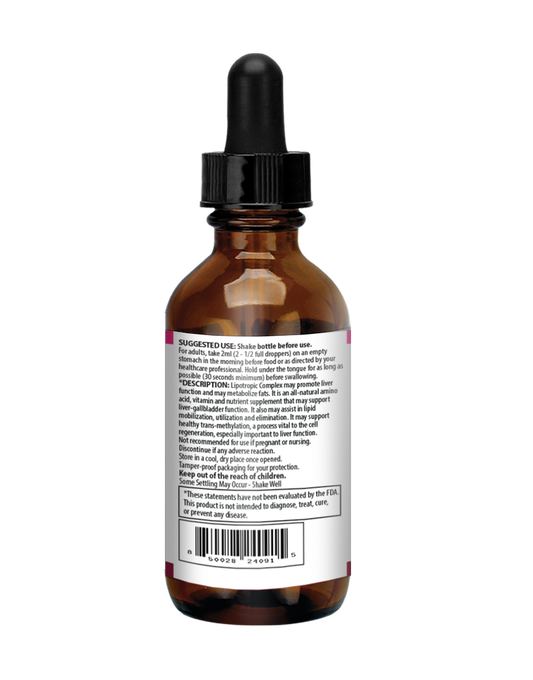 Lipotropic Complex Drops - STRAWBERRY FLAVOR (New)