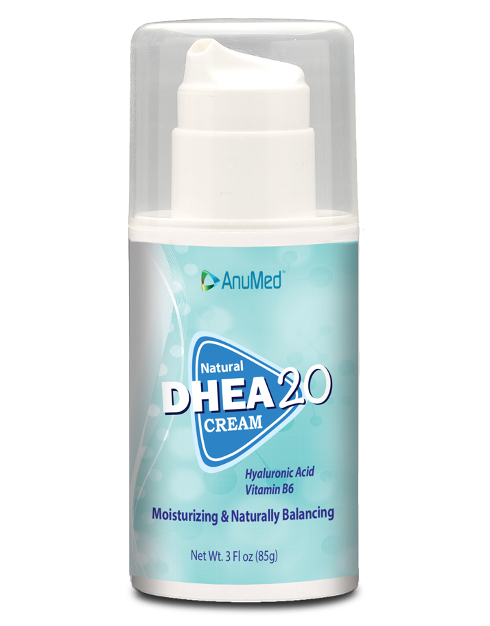 3oz DHEA 20mg - All Natural Bio-Identical DHEA 20mg Cream (Dehydroepiandrosterone) + Hyaluronic Acid + Vitamin B6, Essential Oils and Herbs - Hormone Balance, Mood, Energy, Immune System, Overall Health*