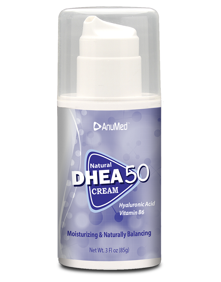 3oz DHEA 50mg - All Natural Bioidentical DHEA 50mg Cream (Dehydroepiandrosterone) + Hyaluronic Acid + Vitamin B6, Essential Oils and Herbs - Hormone Balance, Mood, Energy, Immune System, Overall Health*