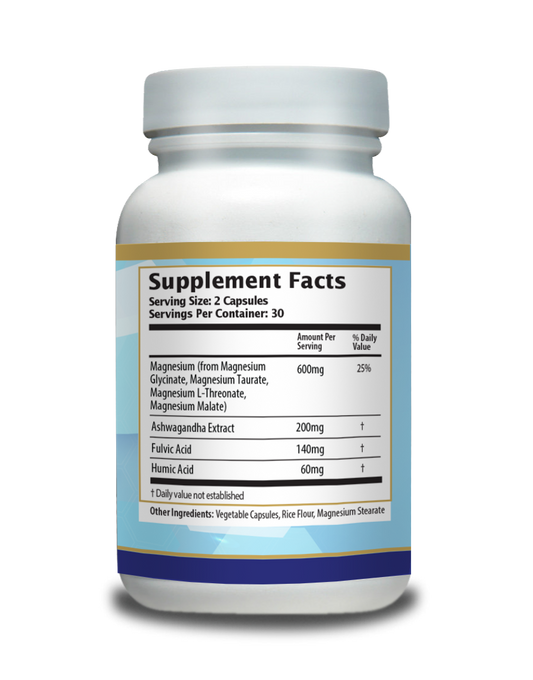 Magnesium Complex MAXX - 60 Capsules (NEW)