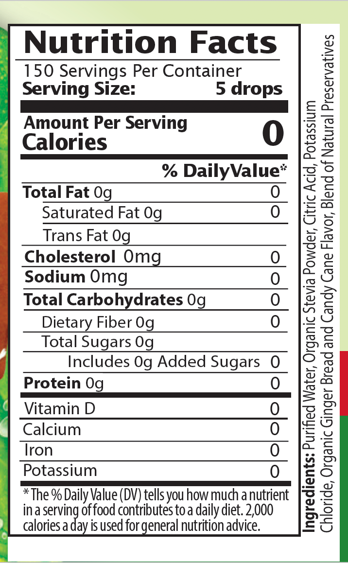 Candy Bread Stevia Liquid Drops