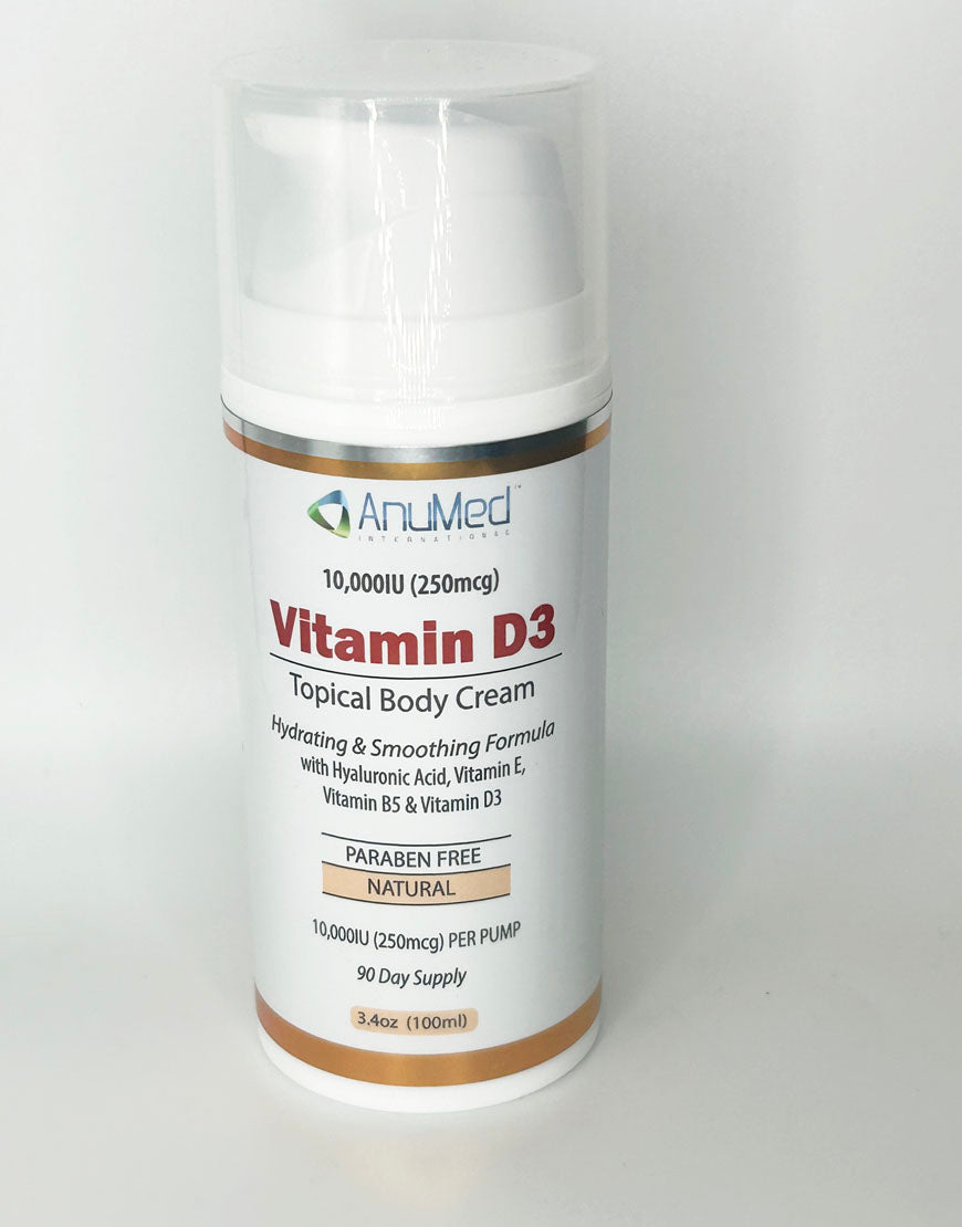 Vitamin D3 10,000 IU (250mcg) - New Formula with Hyaluronic Acid (New)