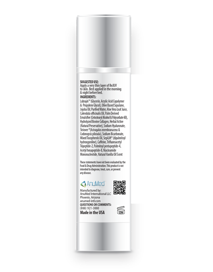 Rejuv Face Serum with Peptides and Jojoba Oil - 50ml