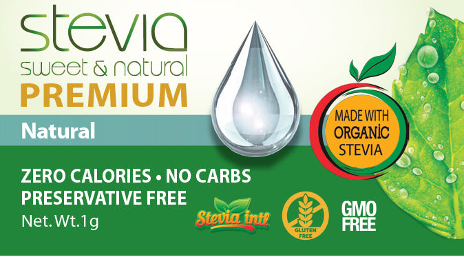 STEVIA POWER - Natural Flavor - PACKETS