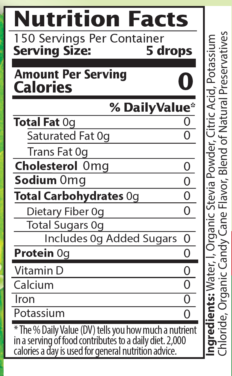 Stevia Holiday Flavors Bundle 1oz - 5 pack