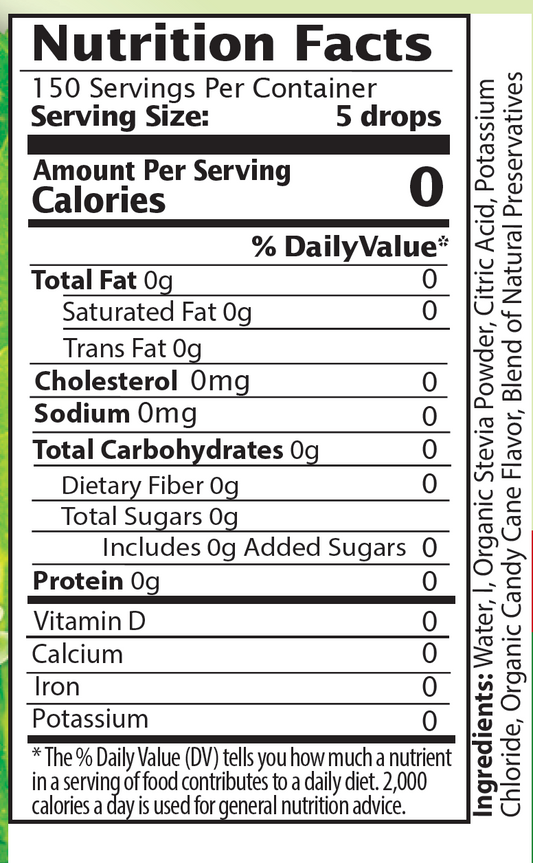 Stevia Holiday Flavors Bundle 1oz - 5 pack