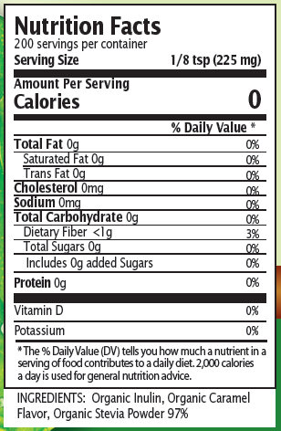 Stevia – Shaker – Caramel Delisioso – 45g