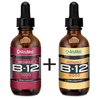 B12 1000 & B12 5000 1oz Bundle Special - Maximum Absorption Formula