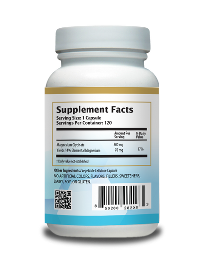Magnesium 3 Pack - 120 Capsules in each bottle