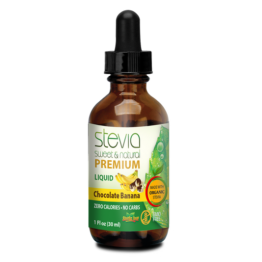 Chocolate Banana Stevia Liquid Drops