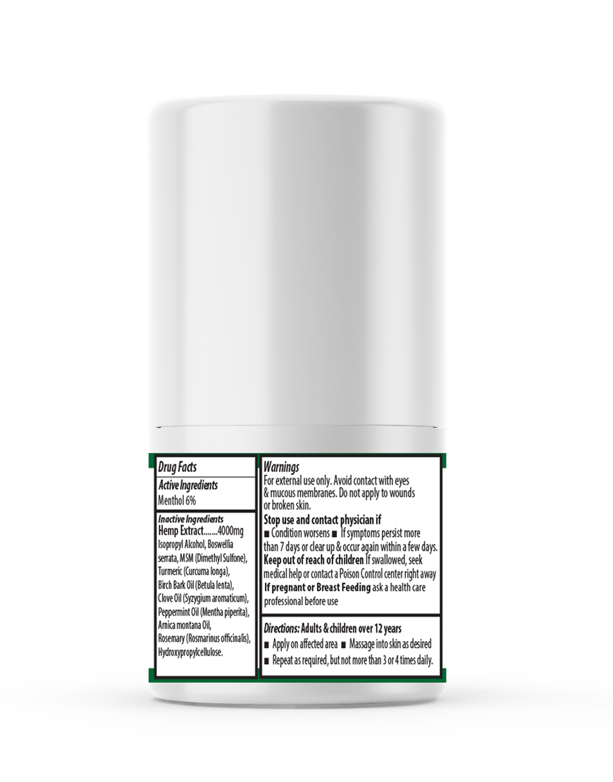 Hemp Roll-On 1oz