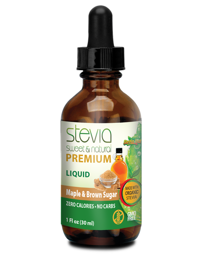 Maple and Brown Sugar Stevia Liquid Drops