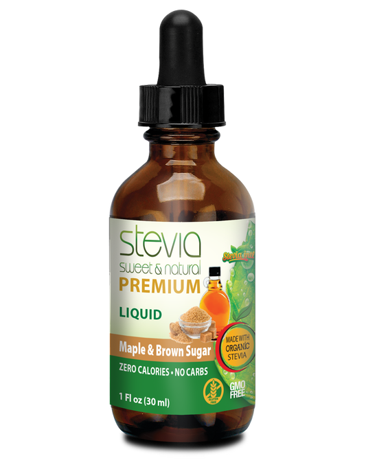 Maple and Brown Sugar Stevia Liquid Drops