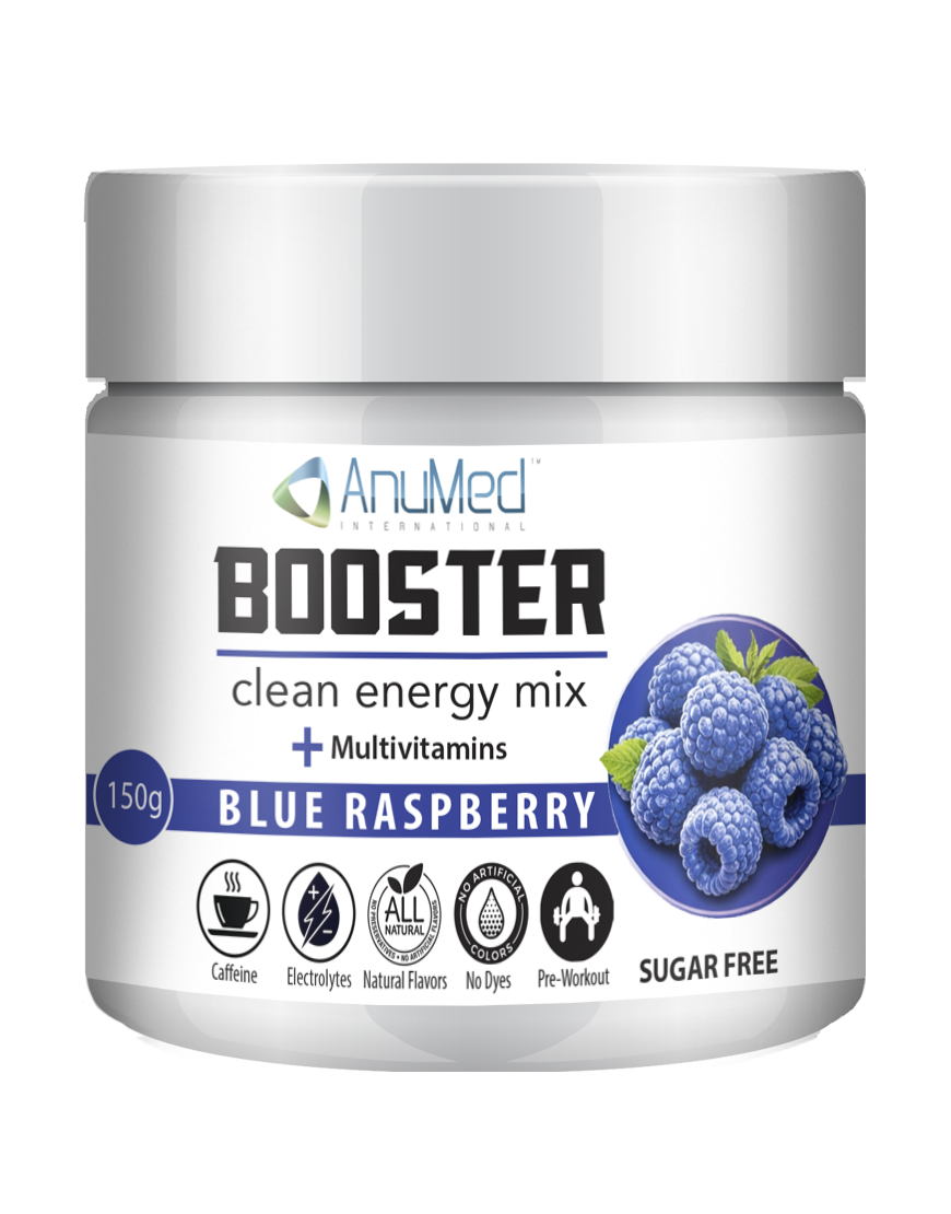 150g Booster Energy Mix - Blue Raspberry Flavor