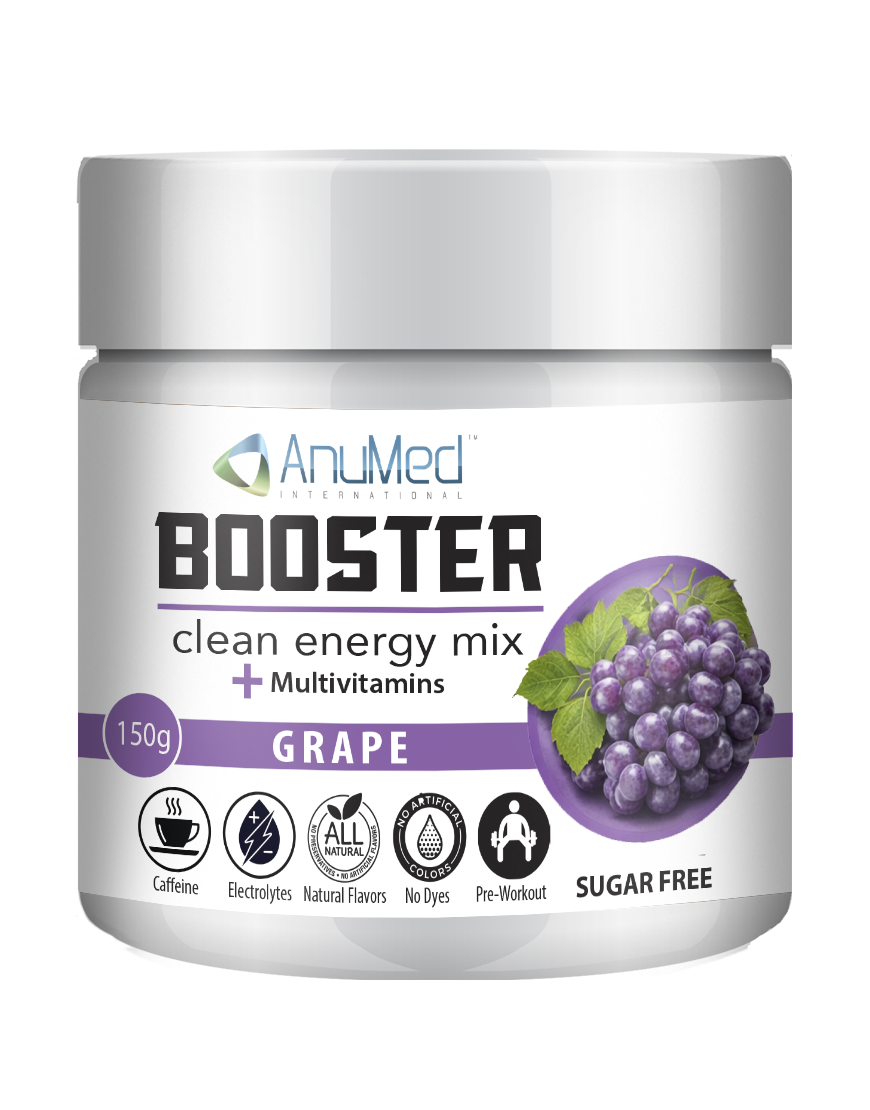 150g Booster Energy Mix - Grape Flavor