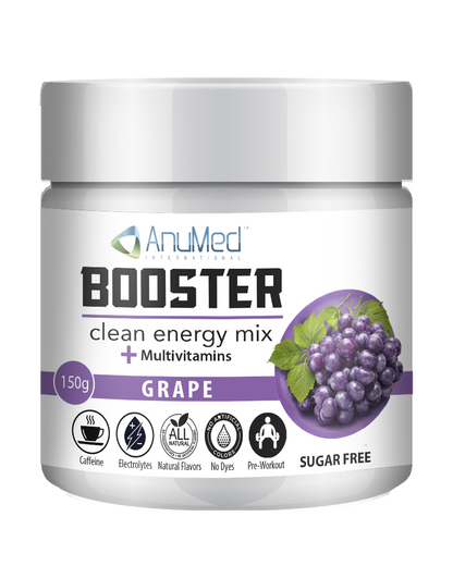 150g Booster Energy Mix - Grape Flavor