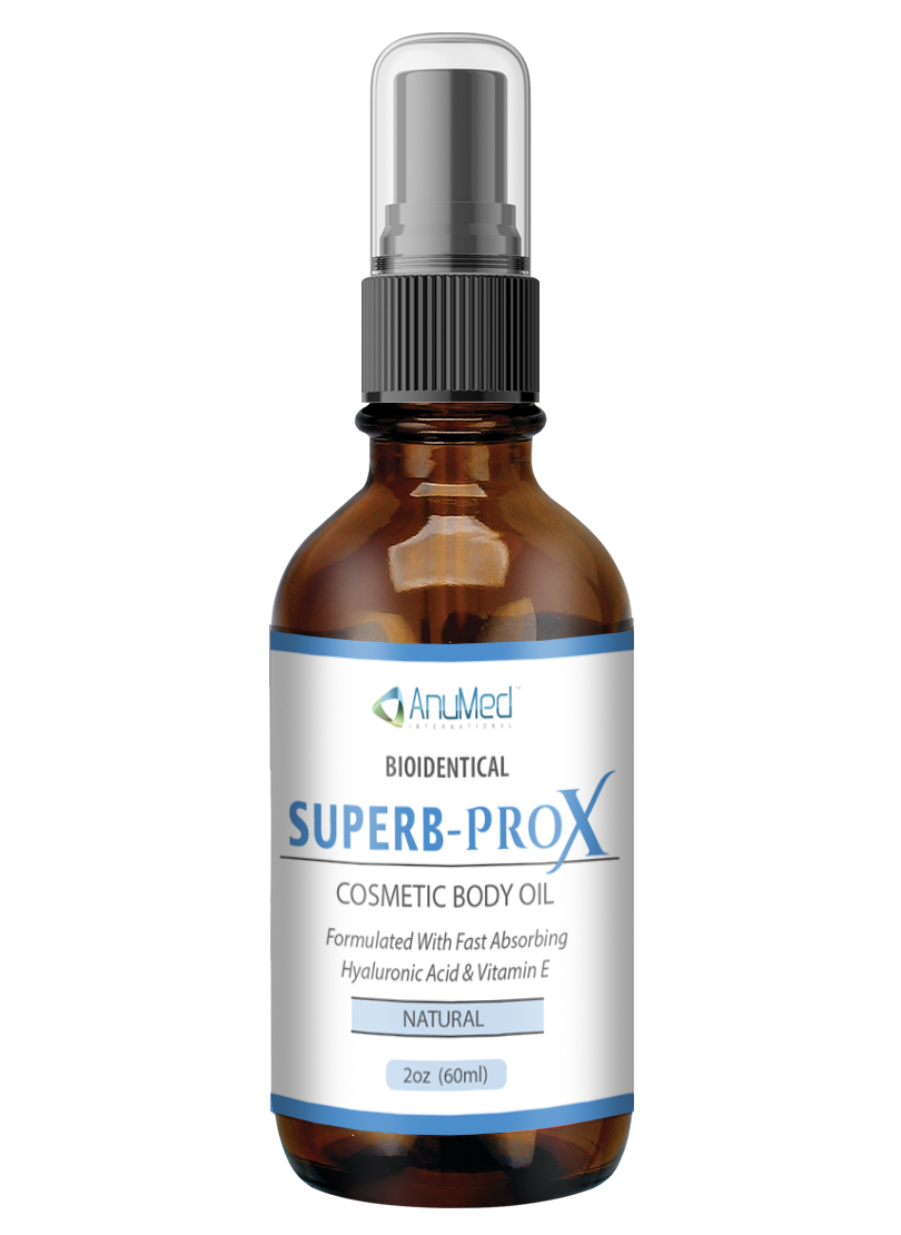 2oz SUPERB-ProX - Progest Cosmetic BodyOil Clear Liquid Pump