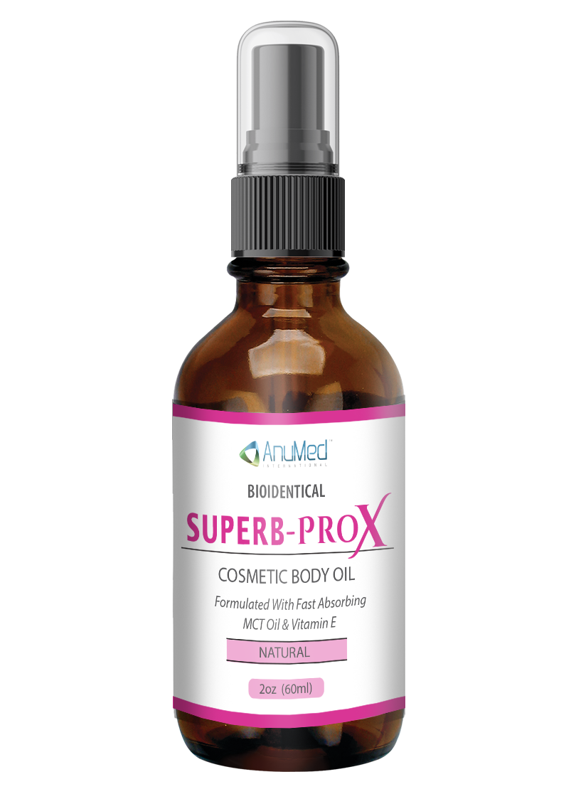 2oz SUPERB-proX - Progest Cosmetic Body Oil Pump