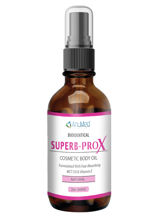 2oz SUPERB-proX - Progest Cosmetic Body Oil Pump