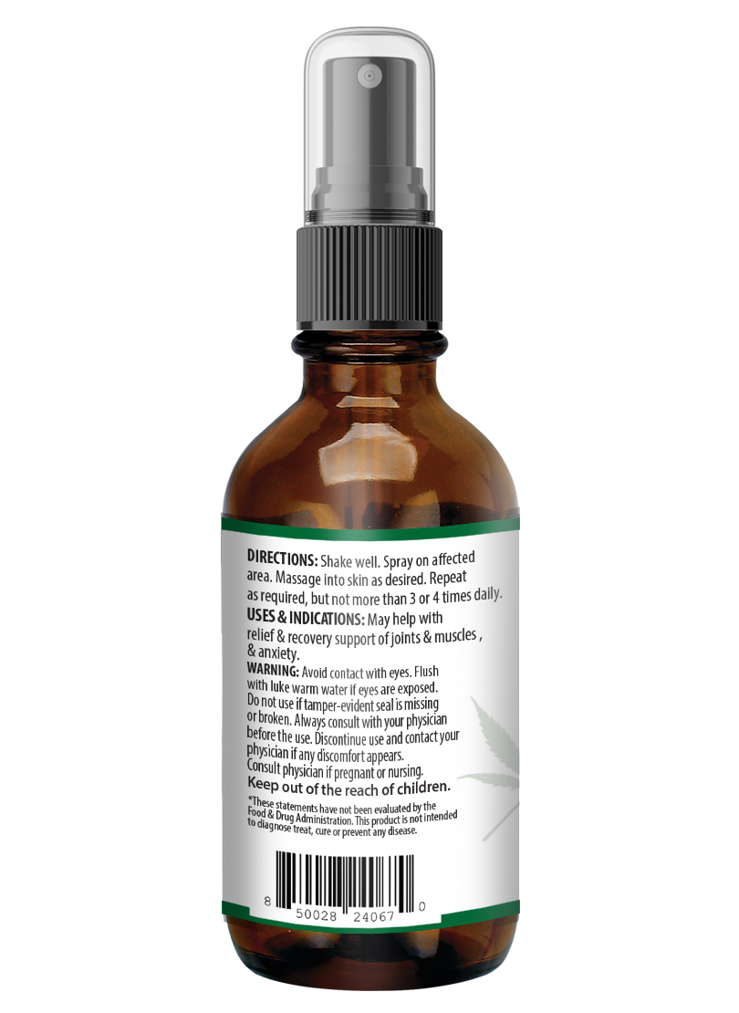 Hamp Extract Spray 2oz