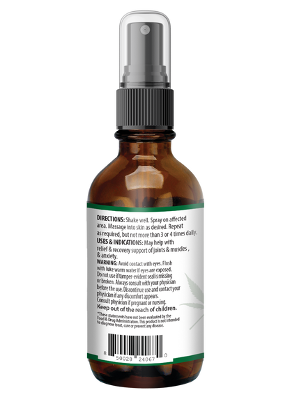 Hamp Extract Spray 2oz
