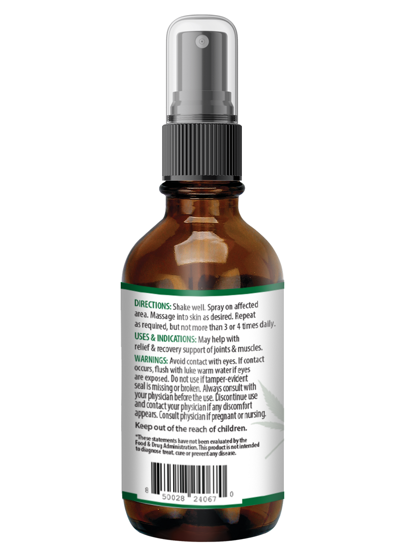 Hemp Extract Spray 2oz