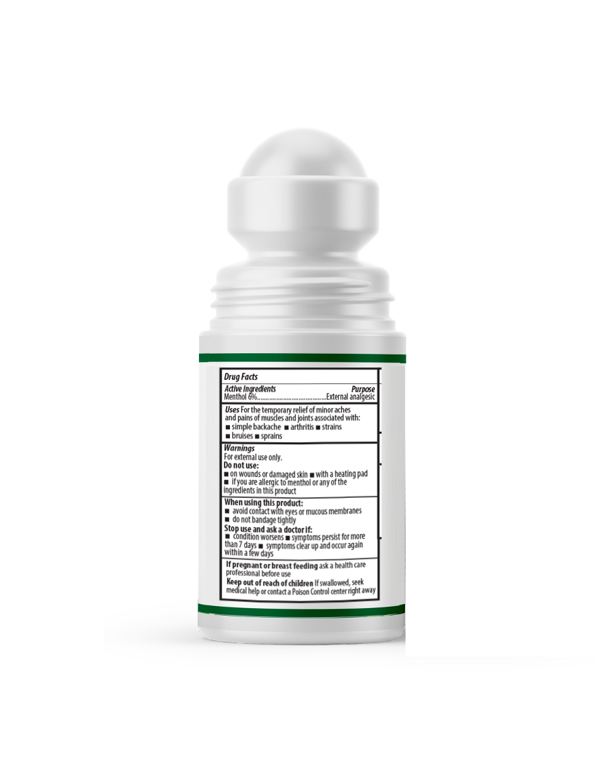 Hemp Roll-On  2oz ( Pack of 2 )