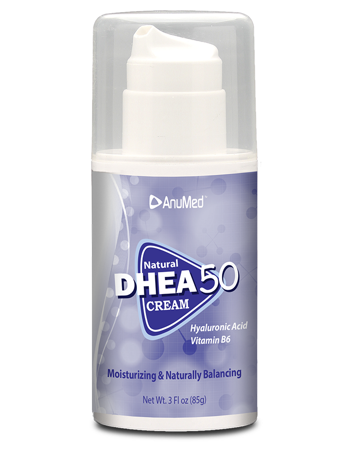 3oz DHEA 50mg  - All Natural Bioidentical DHEA 50mg Cream (Dehydroepiandrosterone) + Hyaluronic Acid + Vitamin B6, Essential Oils and Herbs -  Hormone Balance, Mood, Energy, Immune System, Overall Health*