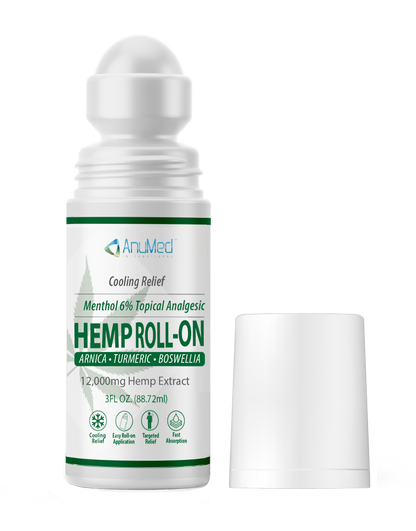 Hemp Roll-On 3oz NEW!