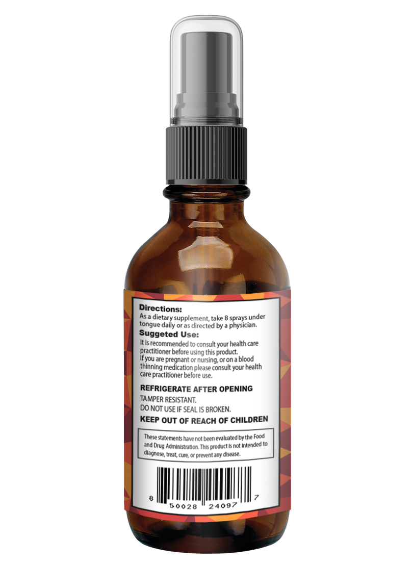 Vitamins ADEK2  50ml Spray - CINNAMON