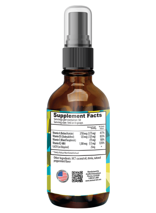 Vitamins ADEK2 50ml Spray - Peppermint