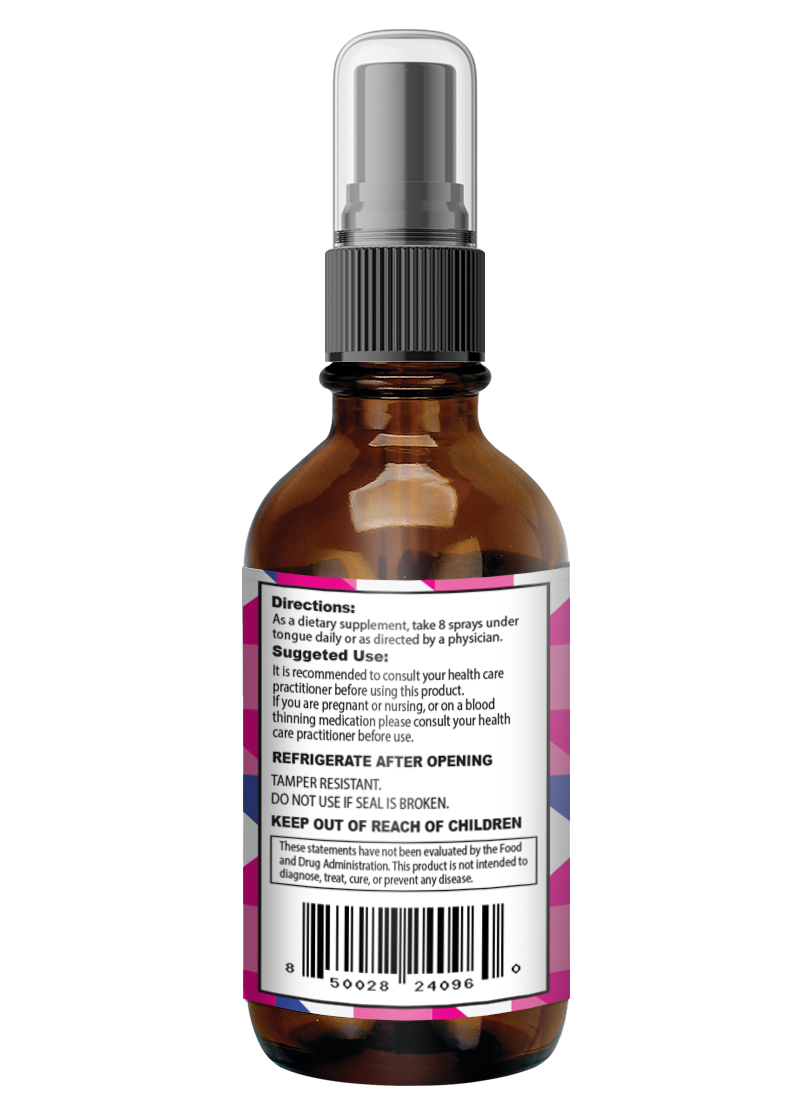 Vitamins ADEK2 50ml Spray - STRAWBERRY