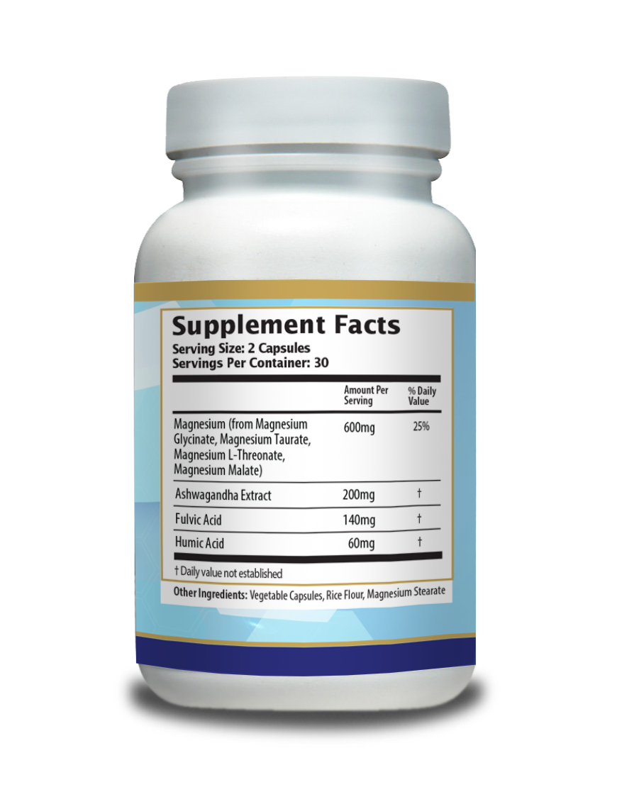 Magnesium Complex MAXX - 60 Capsules (NEW)