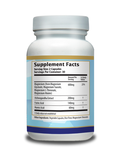 Magnesium Complex MAXX - 60 Capsules (NEW)