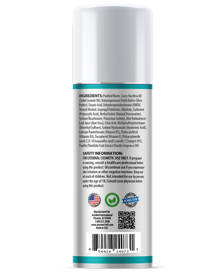 Natural Bioidentical ANU-dhea (Dehydroepiandrosterone) 20mg New Formula with Hyaluronic Acid + Vitamin E