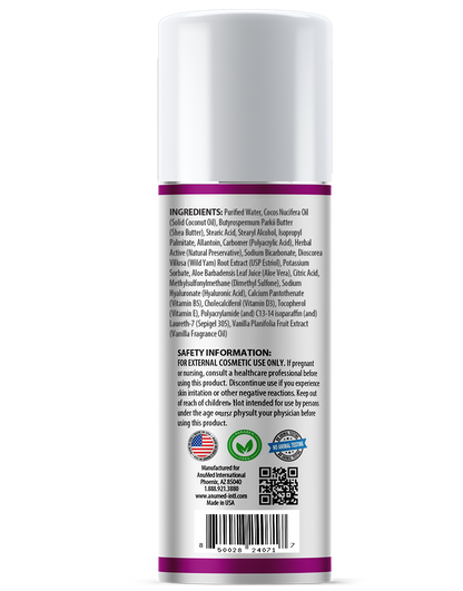Natural Bio-identical ANU-est (Estriol) Body Cream 2.5mg New Formula with Hyaluronic Acid + Vitamin E