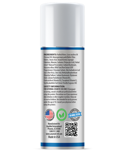 Natural Bioidentical Balance MAXX (Progesterone) Body Cream 25mg New Formula with Hyaluronic Acid + Vitamin E