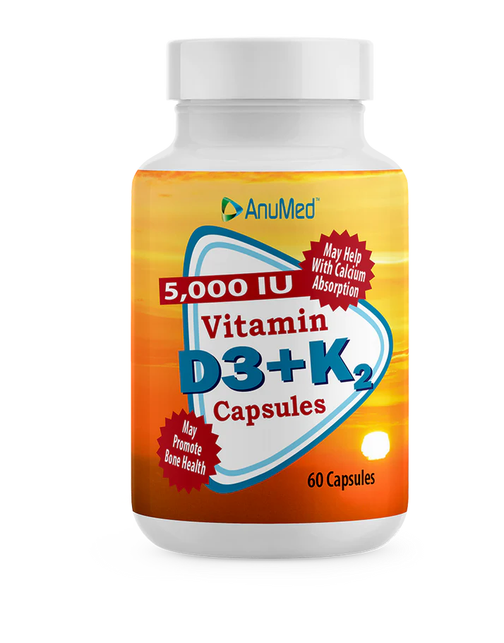Vegan Vitamin D3 K2 60ct Capsules SAVE 20% code 20%vitaminDday