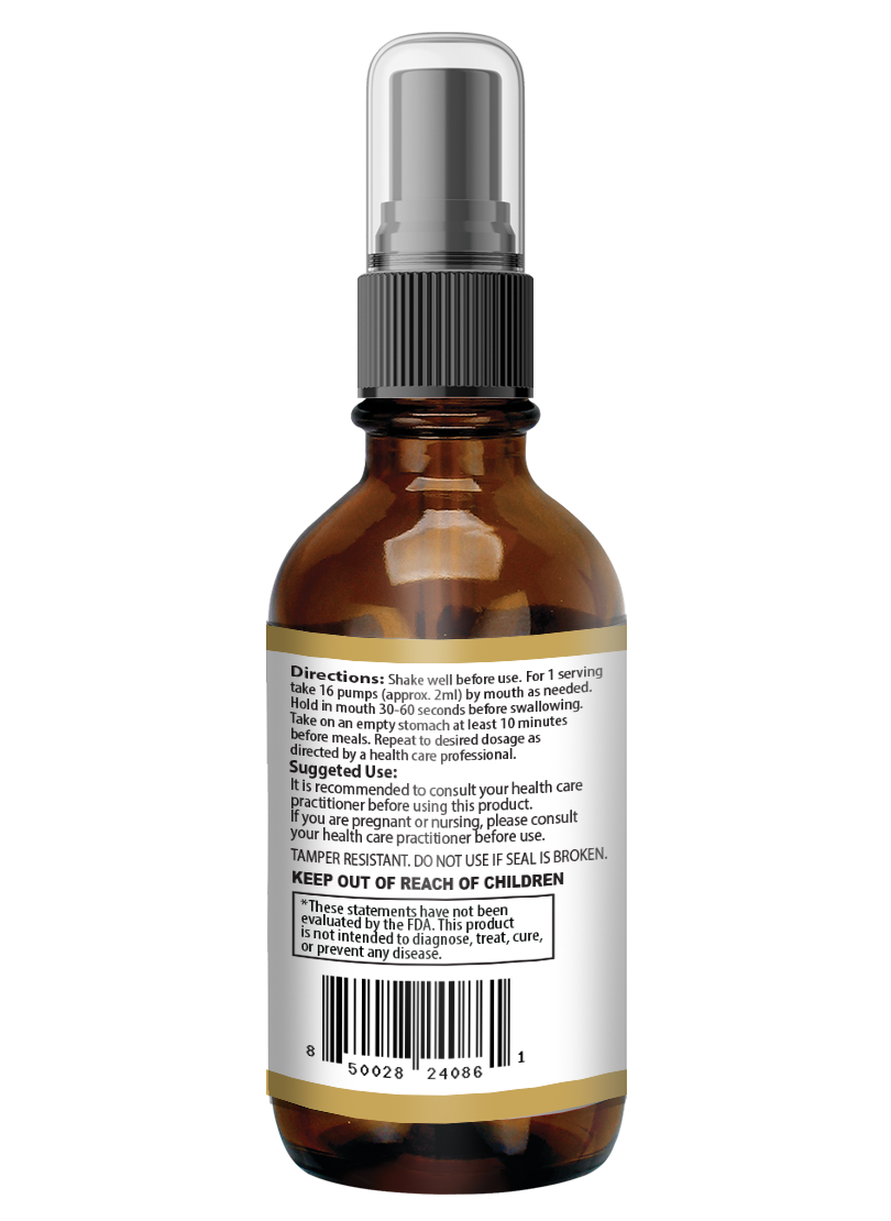 Gaba, L-Theanine Pump  2oz
