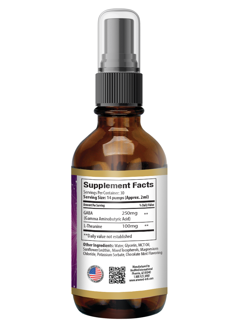 Gaba, L-Theanine Pump  2oz