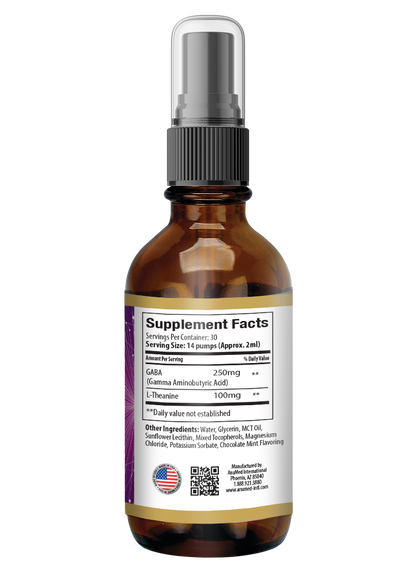 Gaba, L-Theanine Pump  2oz