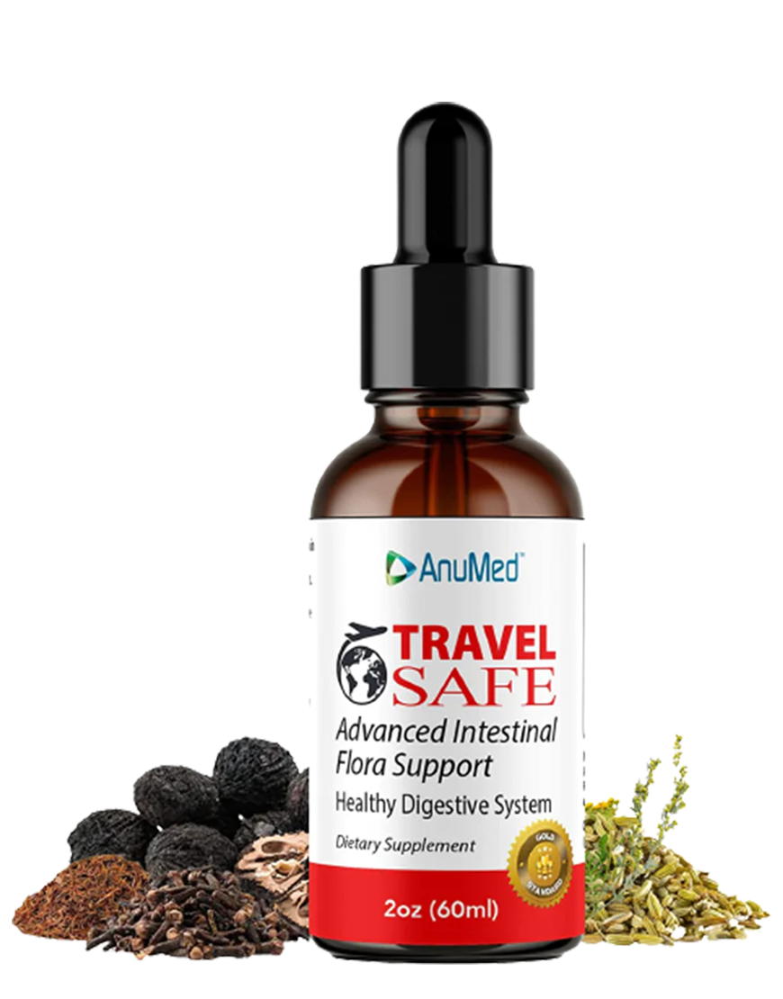 Travel Safe Drops: Advanced Intestinal Flora, Parasite Cleanser & Digestive Health Support