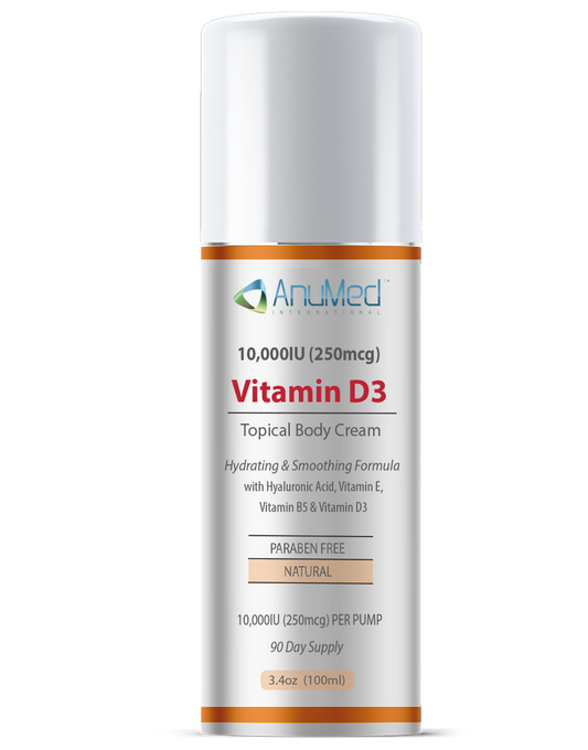 Vitamin D3 10,000 IU (250mcg) - New Formula with Hyaluronic Acid (New)