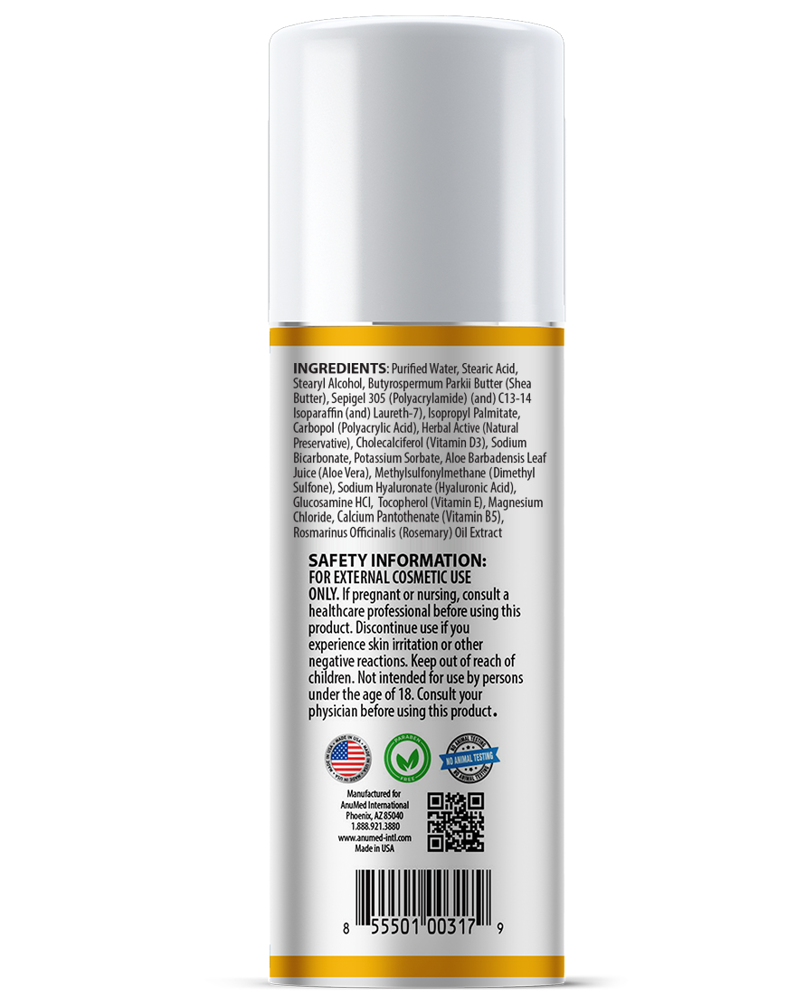Vitamin D3 Cream 10,000IU (250mcg) - New Formula Oil Free  (New)