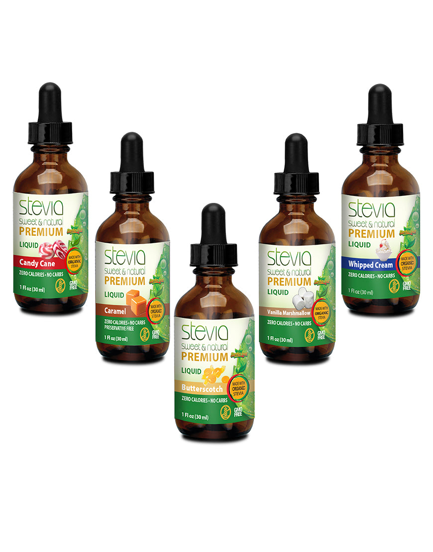 Bundle Special Wonka Land Premium Stevia - 1oz - 5 pack